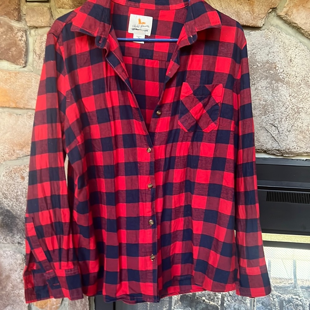 Field and Stream plaid flannel